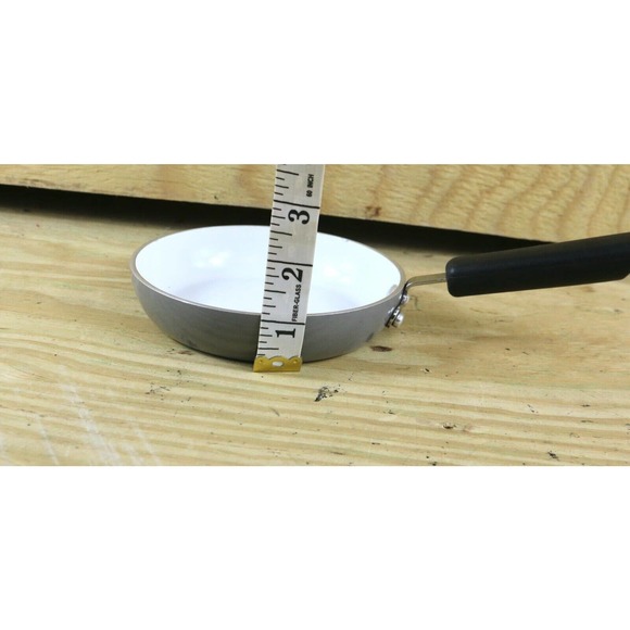 Faber Ware Pan Mini Skillet Gray Ceramic Nonstick 5" - Picture 3 of 6